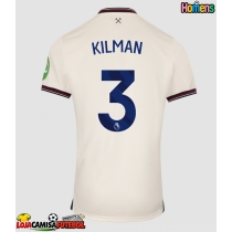 Camisa de Futebol West Ham United Max Kilman #3 Equipamento Secundário 2025-26 Manga Curta